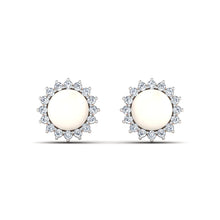 Oysters Pearl Diamond Earring lordsjewels