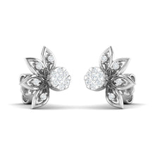 Halved Floret Diamond Earring lordsjewels