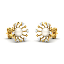 Solarite Natural Diamond Earring lordsjewels