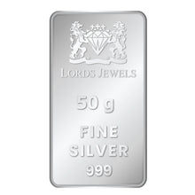 50 Grams 999 Purity Silver Bar lordsjewels